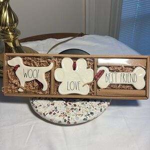 Rae Dunn ornament set